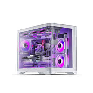Asiahorse Pegasus MATX Fish Tank Case (White)