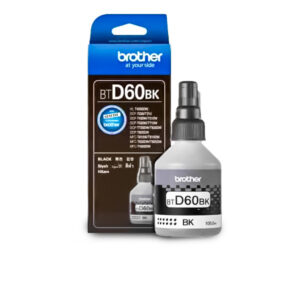 Brother D60BK Ink Bottle – Black | High-Yield Refill for DCP/MFC Series Printers