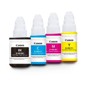 Canon GI-490 Color Ink Bottles – Cyan, Magenta, Yellow | G-Series Compatible