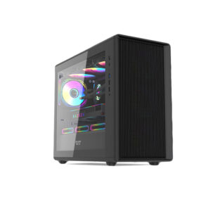 DarkFlash DB460M M-ATX Case 4 (Black)