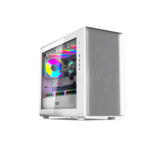 DarkFlash DB460M M-ATX Case 4 (White)
