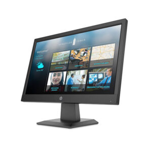 HP 19" P19B G4 Monitor | HDMI, VGA | Black