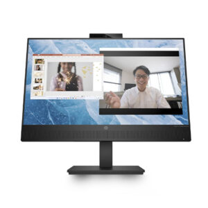 HP M24m 23.8" FHD Conferencing Monitor | USB-C, Webcam, Speakers | Black