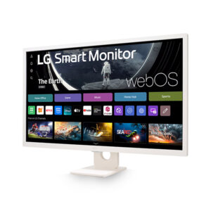 LG MyView 32SR50F-W 31.5" Smart Monitor | webOS, AirPlay | White
