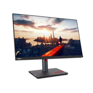 Lenovo ThinkVision P24h-30 23.8" Monitor | USB-C, HDMI 2.1, DP | Adjustable | Black