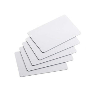 Plain White PVC Cards